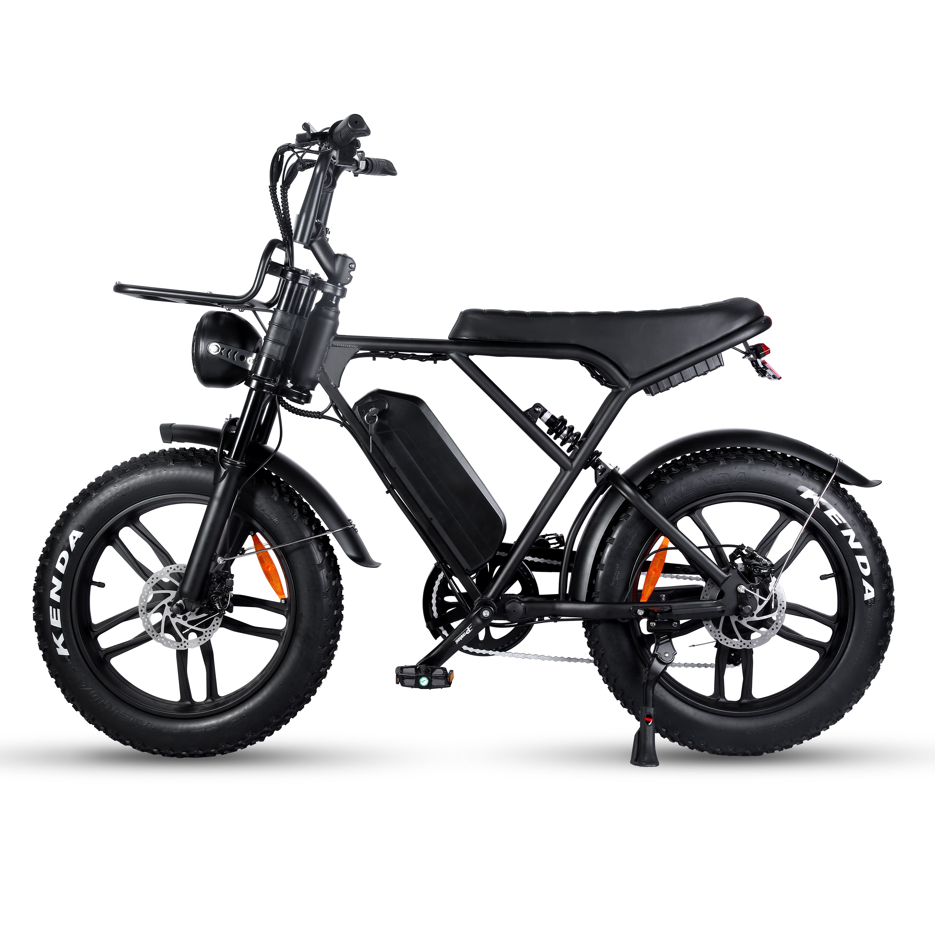 Super Deal - FLEX BIKES x OUXI H9 with Front Rack + Footrests + Alarm + Phone Holder