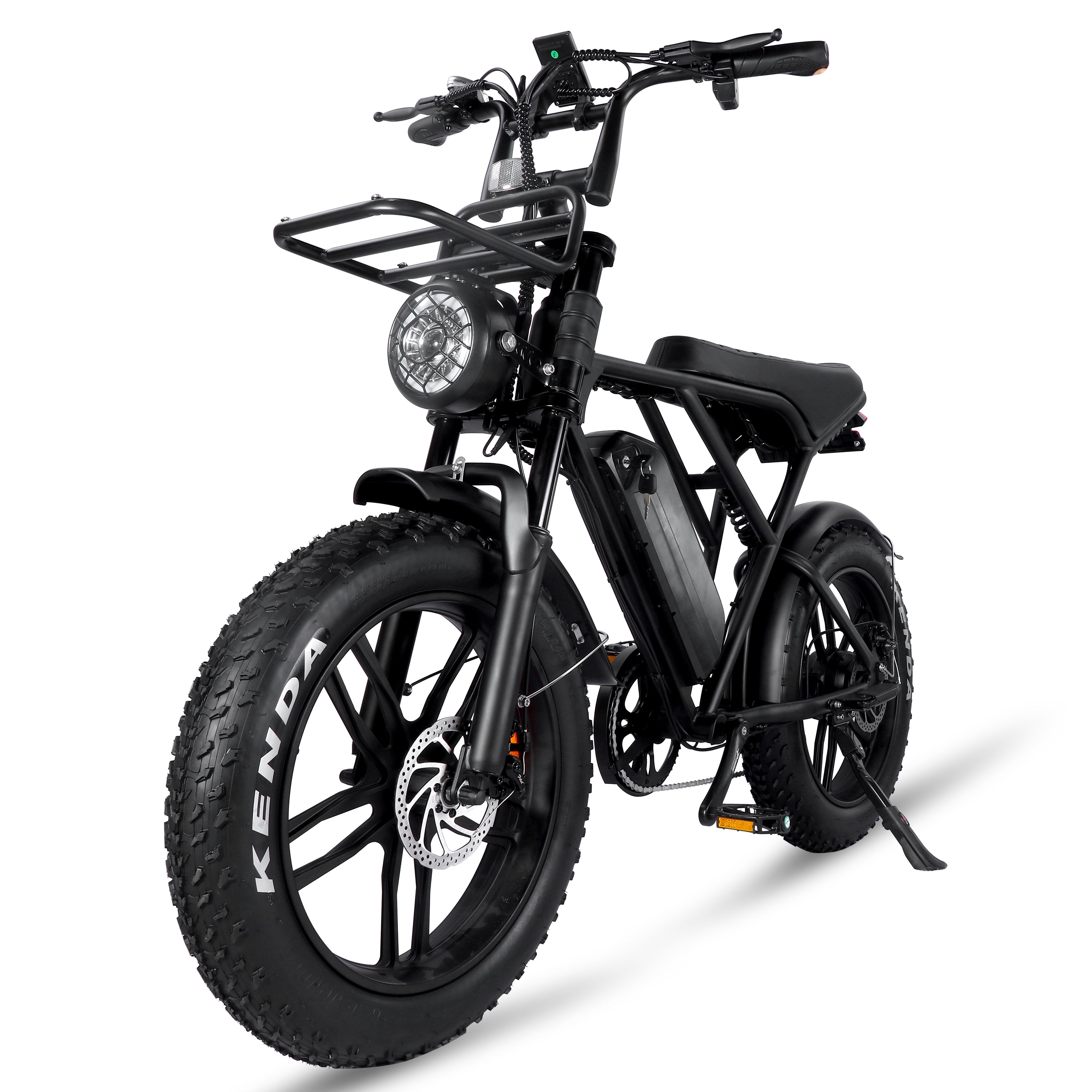 Super Deal - FLEX BIKES x OUXI H9 with Front Rack + Footrests + Alarm + Phone Holder