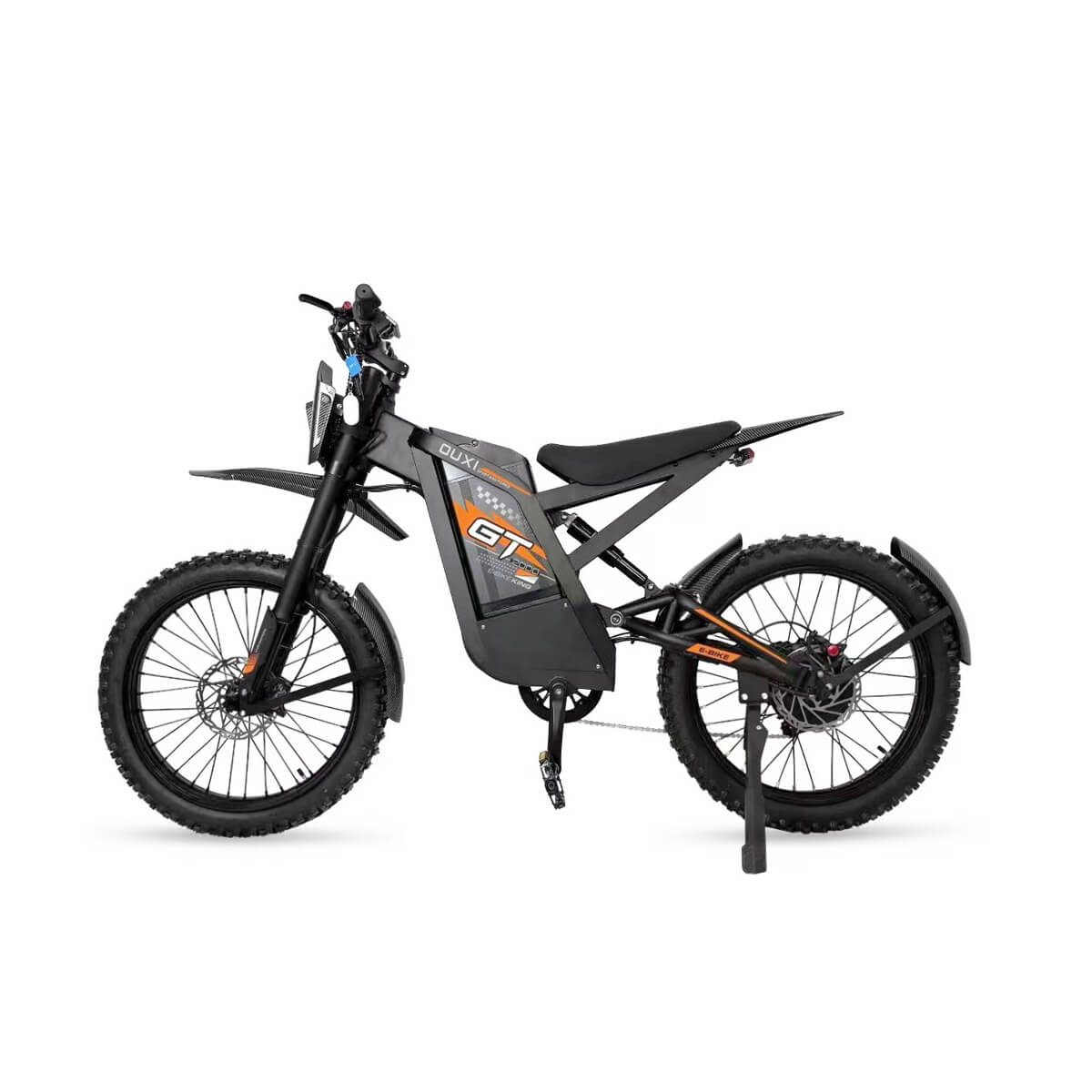 Krachtige OUXI GT-2000 Elektrische Dirtbike met 2000W Motor en Dikke Banden