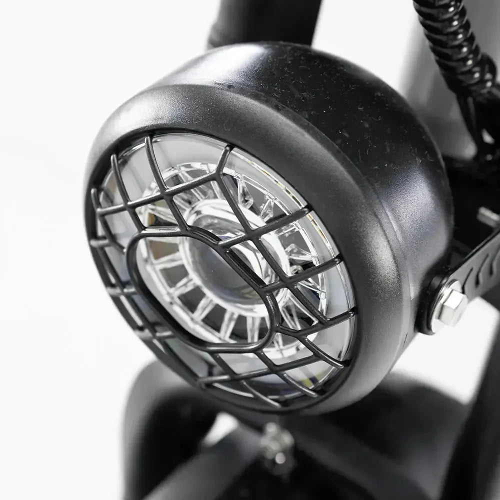 OUXI C80 Mini Elektrische Fatbike Grijs 250W Compacte E-bike