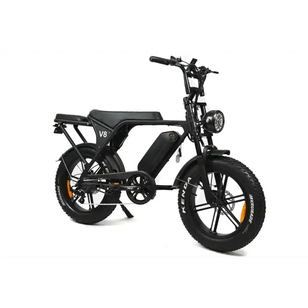 OUXI V8.5 Fatbike Elektrische Fiets Zwart met Krachtige Hydraulische Remmen