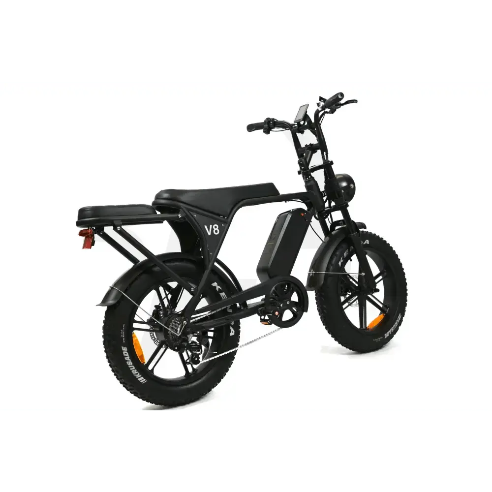 OUXI V8.5 Fatbike Elektrische Fiets Zwart met Krachtige Hydraulische Remmen