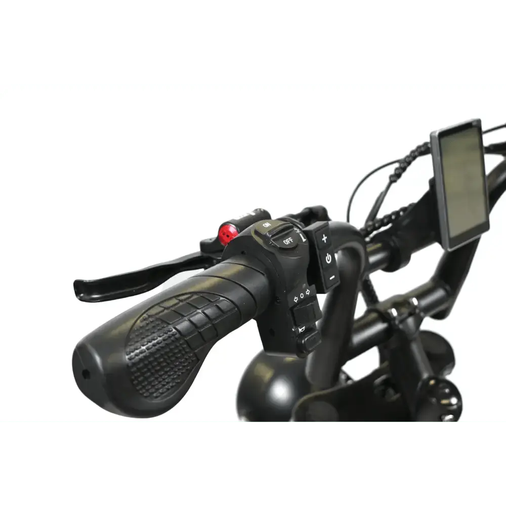 OUXI V8.5 Fatbike Elektrische Fiets Zwart met Krachtige Hydraulische Remmen