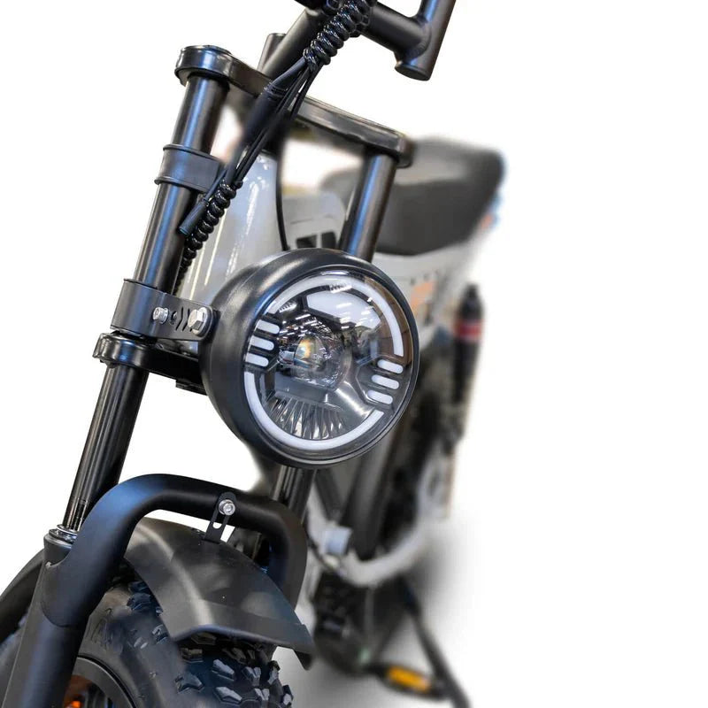 QM Wheels S20 Pro Fatbike Nardo Grey 250W Hydraulische Remmen