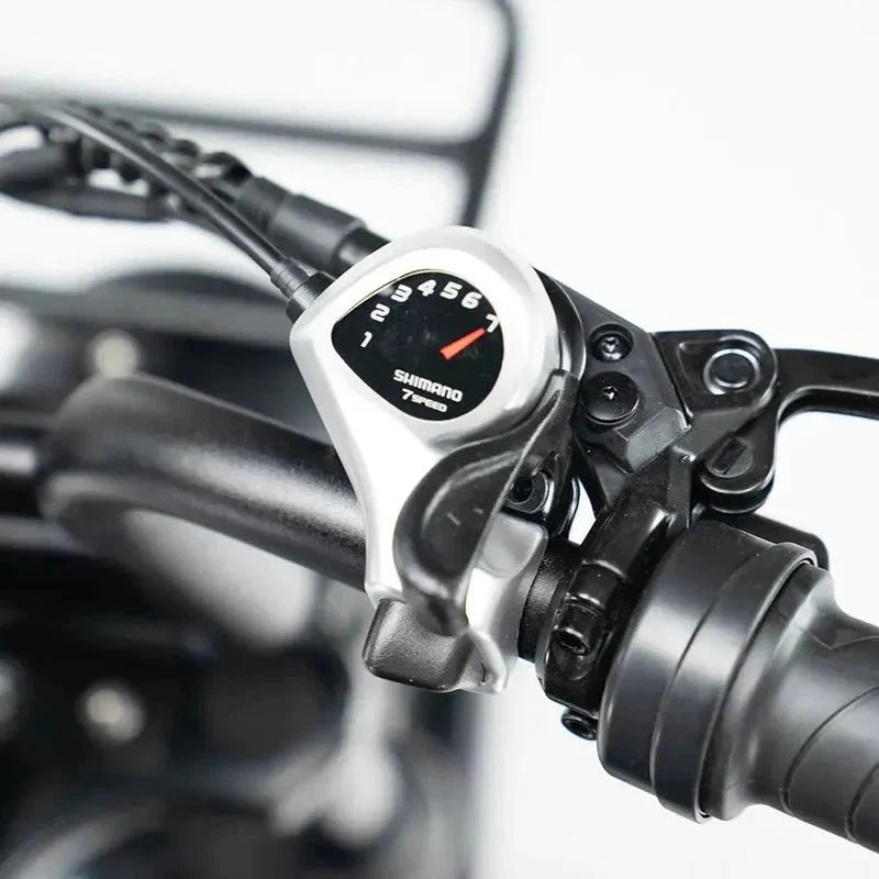 QM Wheels S20 Pro Fatbike Nardo Grey 250W Hydraulische Remmen