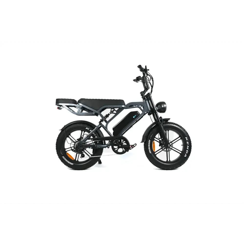 QMWHEEL V20 PRO 10.0 2025 Fatbike Donkergrijs Hydraulische Schijfremmen