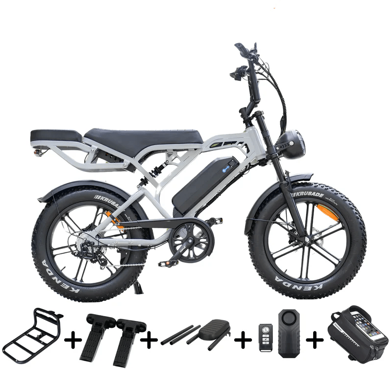 QMWheel V20 Pro 2025 Elektrische Fatbike Nardo Grey Special Edition