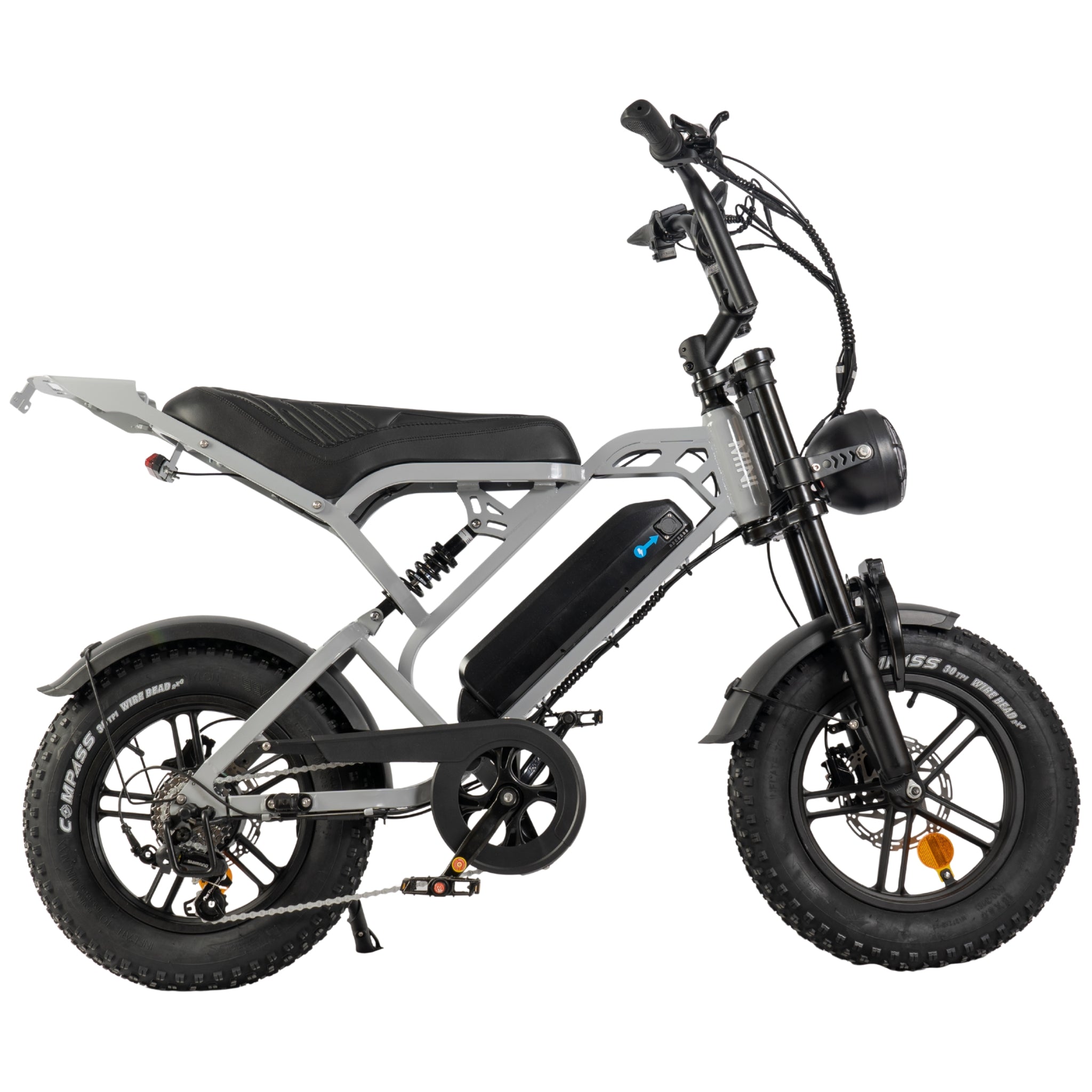 V20 Pro Mini Fatbike Nardo Grey Elektrische Fiets 250W
