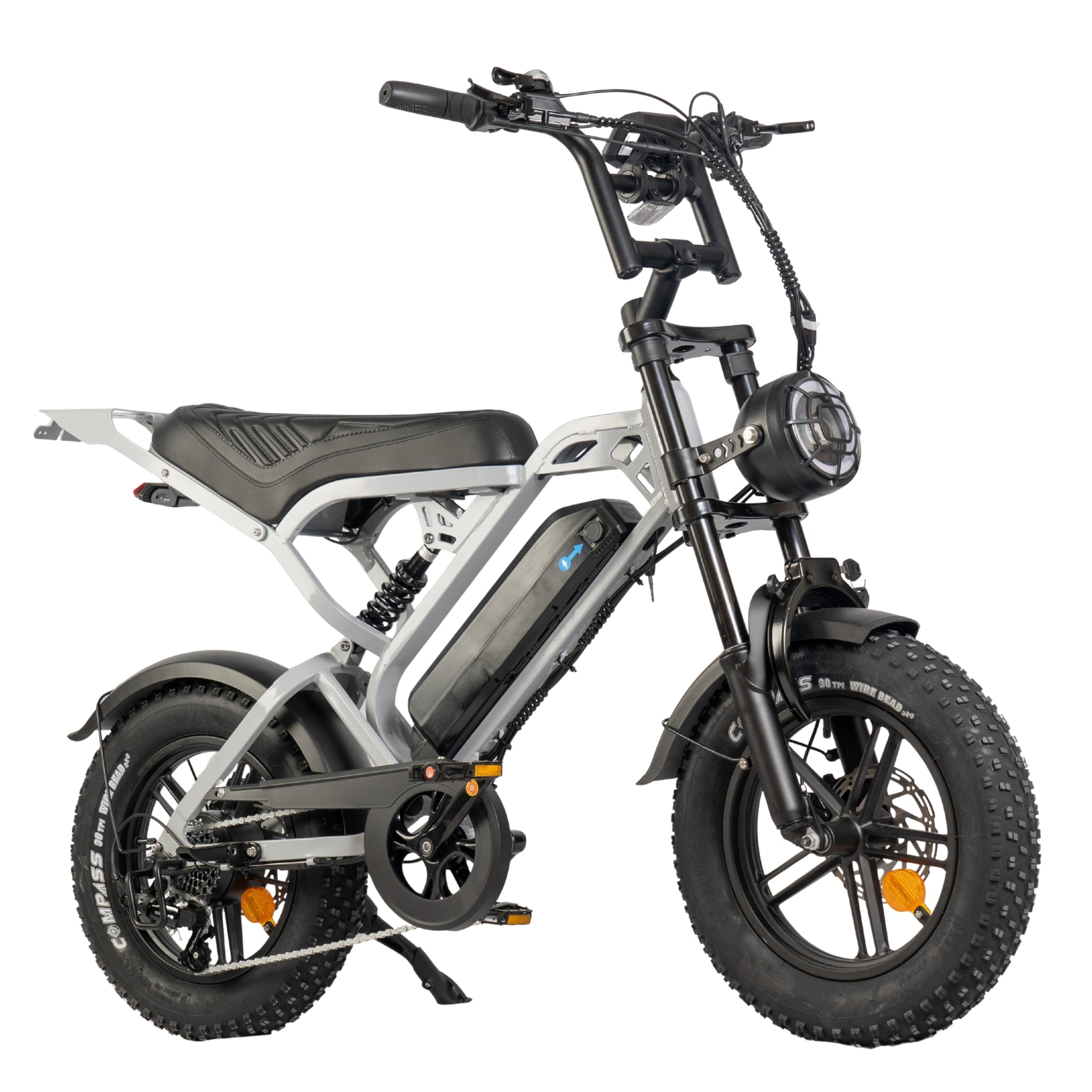 V20 Pro Mini Fatbike Nardo Grey Elektrische Fiets 250W