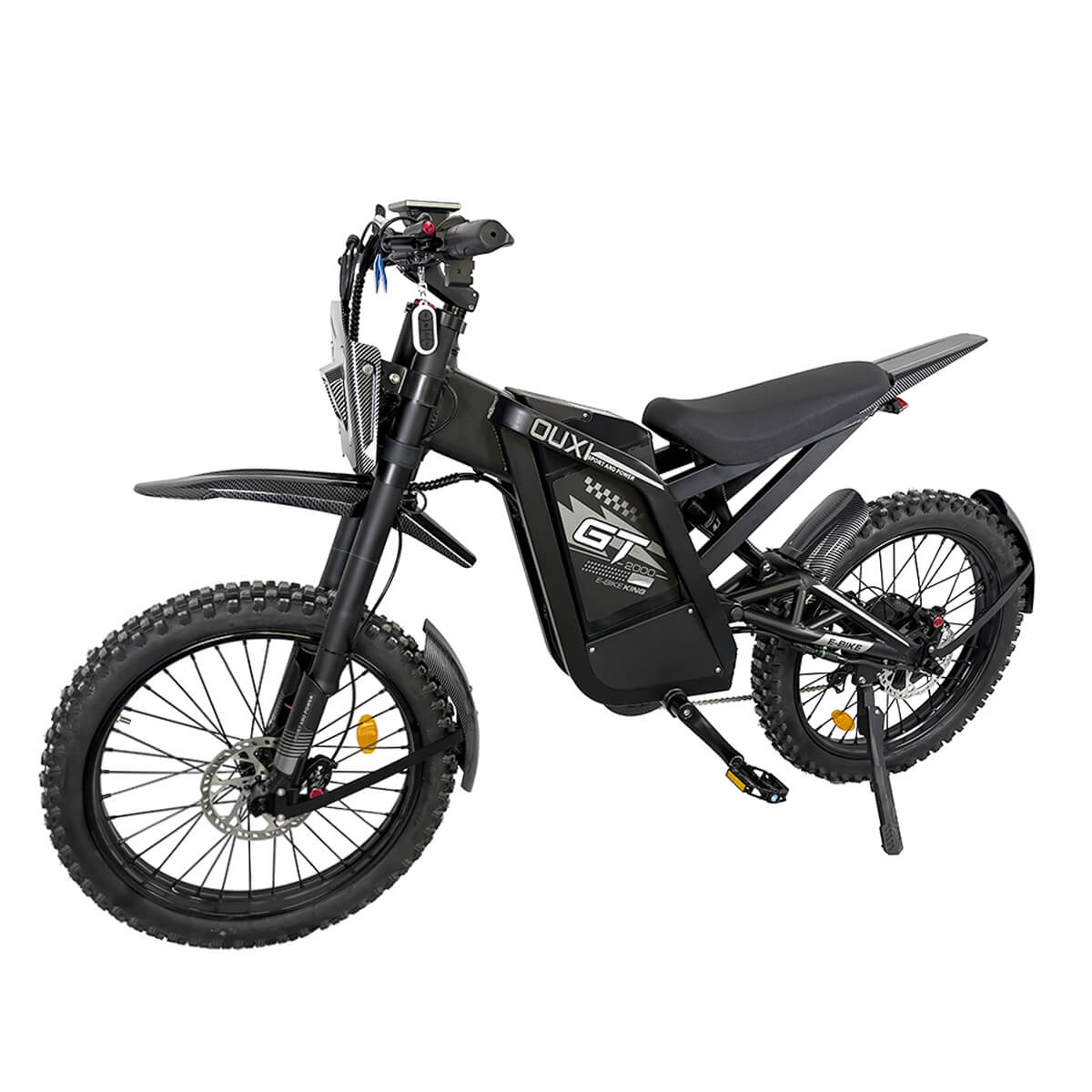 Krachtige OUXI GT-2000 Elektrische Dirtbike met 2000W Motor en Dikke Banden