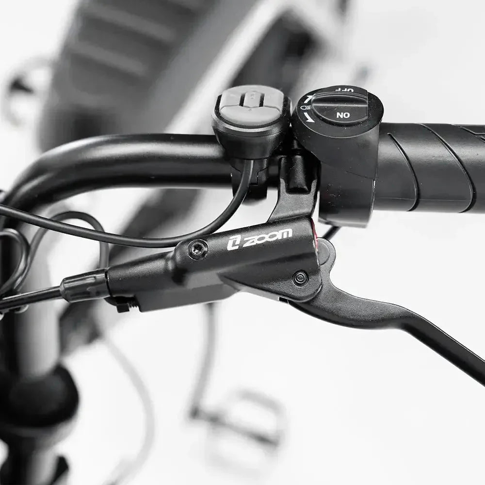 OUXI C80 Mini Elektrische Fatbike Grijs 250W Compacte E-bike