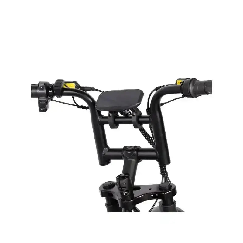 QM-Wheels V20 PRO Mini Elektrische Fatbike Zwart met Dikke Banden