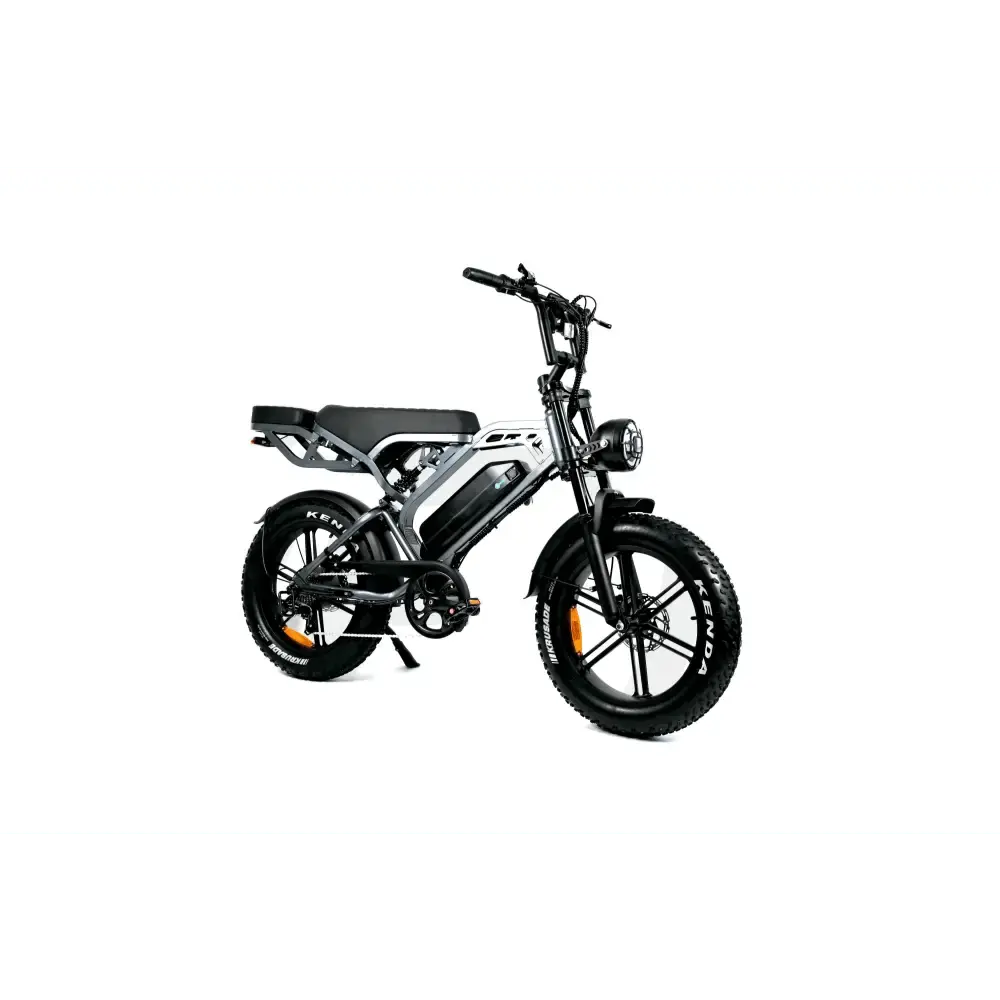 QMWHEEL V20 PRO 10.0 2025 Fatbike Donkergrijs Hydraulische Schijfremmen