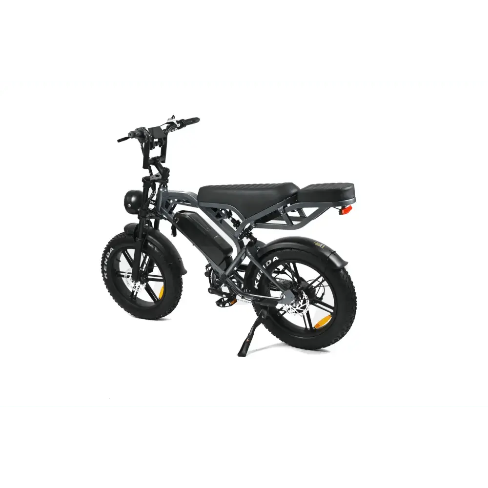 QMWHEEL V20 PRO 10.0 2025 Fatbike Donkergrijs Hydraulische Schijfremmen