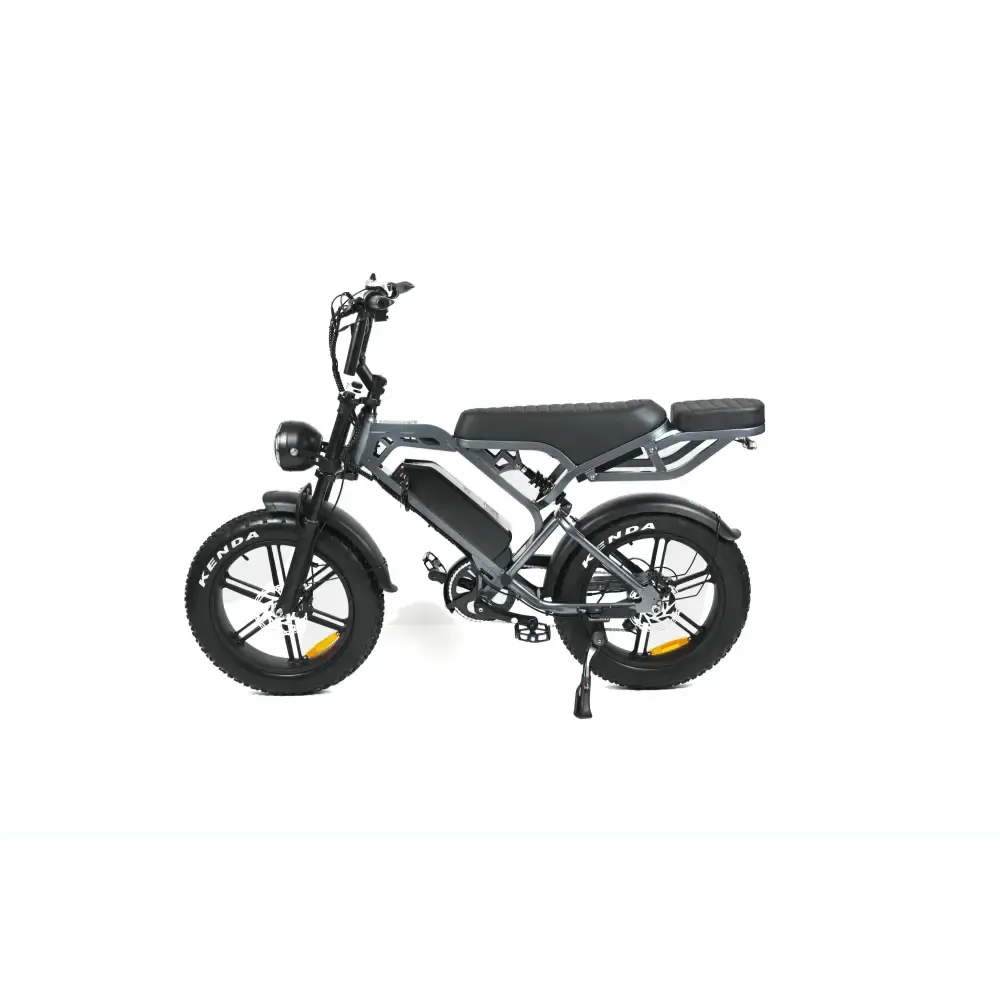 QMWHEEL V20 PRO 10.0 2025 Fatbike Donkergrijs Hydraulische Schijfremmen